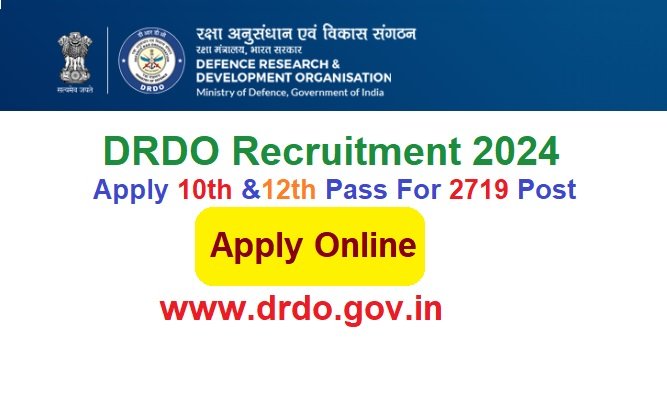 DRDO Recruitment 2024